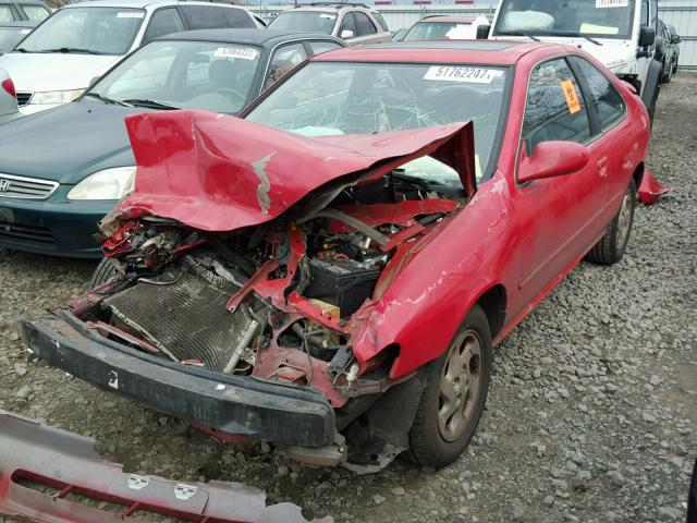 1N4AB42D5TC522010 - 1996 NISSAN 200SX BASE RED photo 2