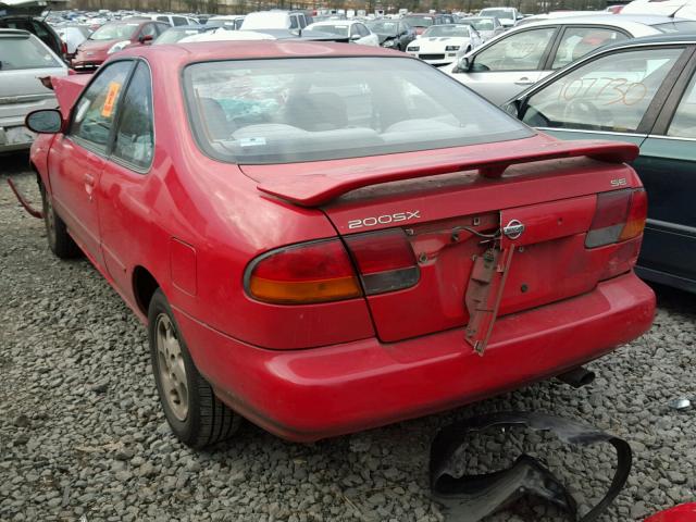 1N4AB42D5TC522010 - 1996 NISSAN 200SX BASE RED photo 3