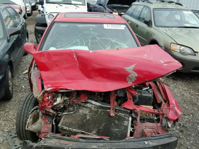 1N4AB42D5TC522010 - 1996 NISSAN 200SX BASE RED photo 9