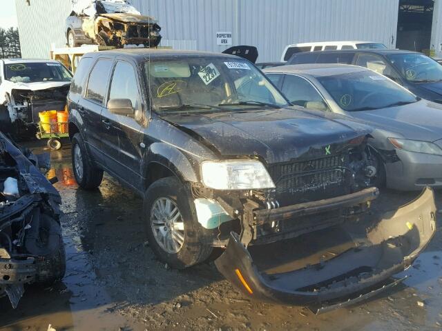 4M2CU57166KJ09356 - 2006 MERCURY MARINER BLACK photo 1