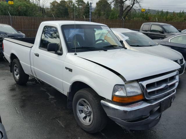 1FTYR10V2YPB26552 - 2000 FORD RANGER WHITE photo 1