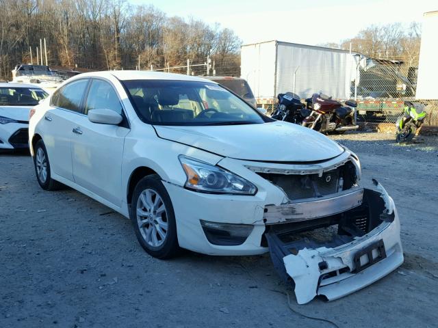 1N4AL3AP5EN250357 - 2014 NISSAN ALTIMA 2.5 WHITE photo 1