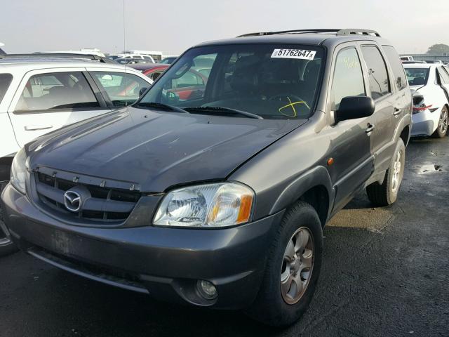 4F2CZ06133KM16409 - 2003 MAZDA TRIBUTE ES GRAY photo 2