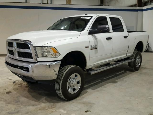 3C6UR5CJ8GG381330 - 2016 RAM 2500 ST WHITE photo 2