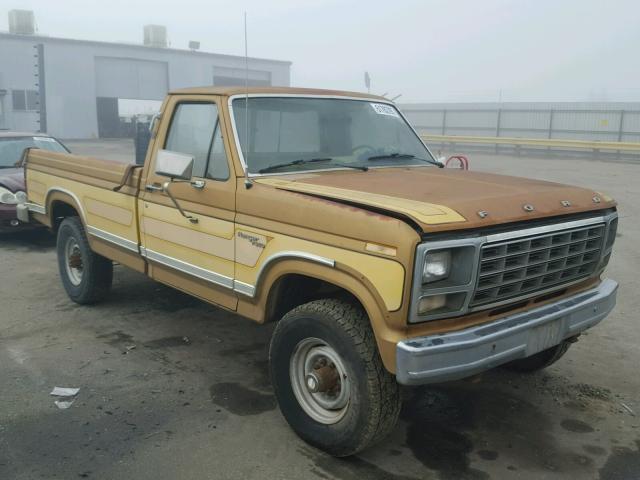 F36ZRHA3028 - 1980 FORD F-350 YELLOW photo 1