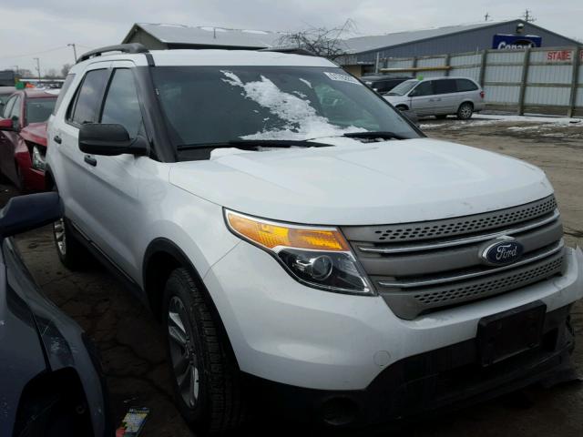 1FM5K7B99FGC16154 - 2015 FORD EXPLORER WHITE photo 1