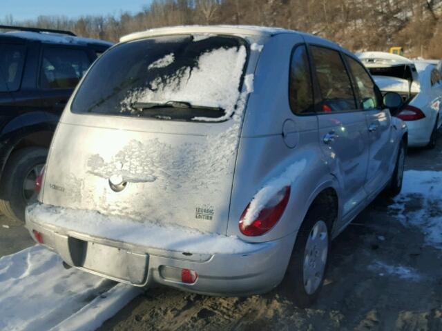 3A4FY58B47T540013 - 2007 CHRYSLER PT CRUISER SILVER photo 4