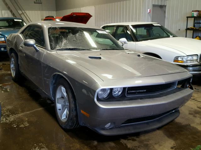 2C3CDYAG1DH728718 - 2013 DODGE CHALLENGER GRAY photo 1