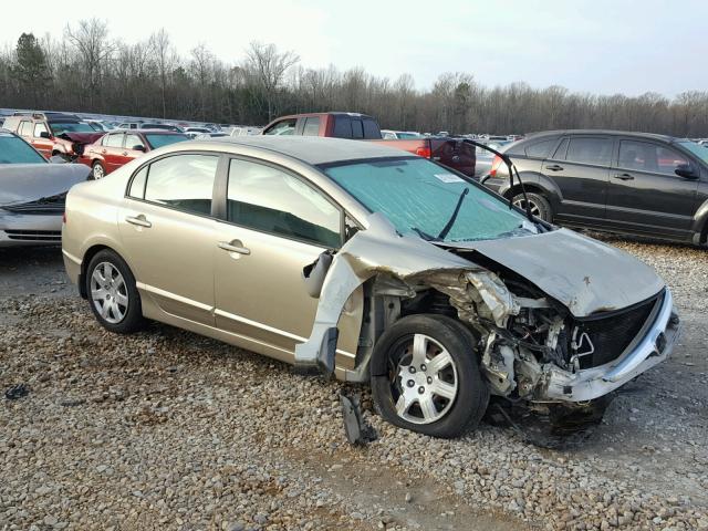 1HGFA16567L104471 - 2007 HONDA CIVIC LX TAN photo 1