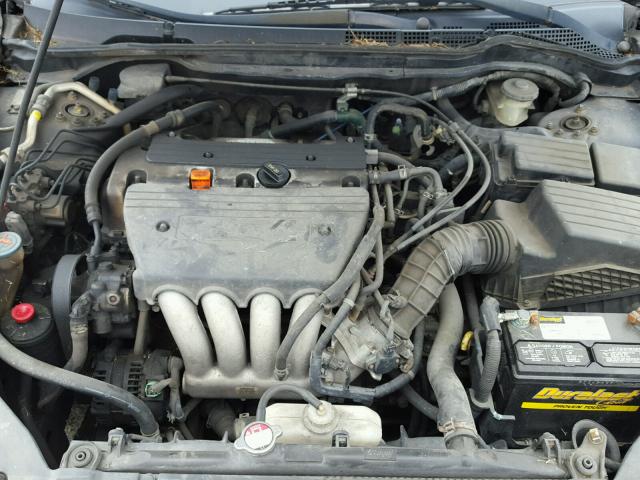 1HGCM72263A014932 - 2003 HONDA ACCORD LX GRAY photo 7