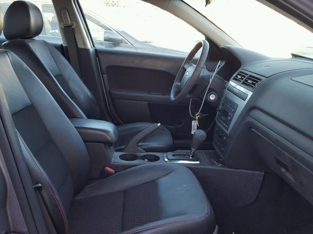 3FAHP07Z17R197926 - 2007 FORD FUSION SE GRAY photo 5