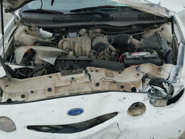 1FALP52U9TG220924 - 1996 FORD TAURUS GL WHITE photo 7