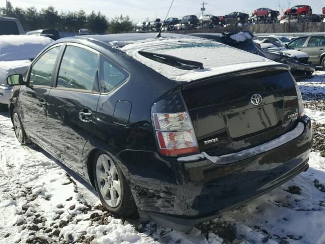 JTDKB20U840088089 - 2004 TOYOTA PRIUS BLACK photo 3