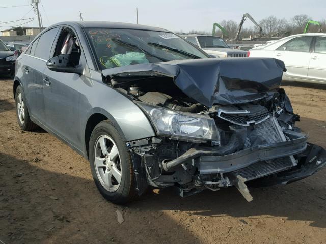 1G1PC5SBXD7200763 - 2013 CHEVROLET CRUZE LT GRAY photo 1