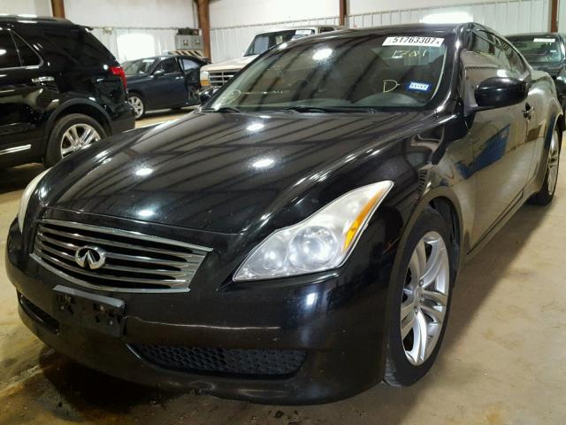 JNKCV64E58M121701 - 2008 INFINITI G37 BASE BLACK photo 2