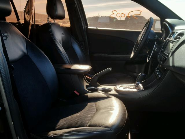 1C3CCBHG4CN210257 - 2012 CHRYSLER 200 S 黑色 照片 5