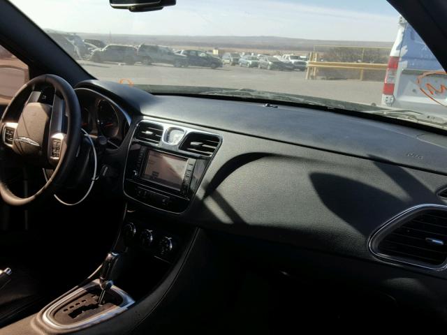 1C3CCBHG4CN210257 - 2012 CHRYSLER 200 S 黑色 照片 9