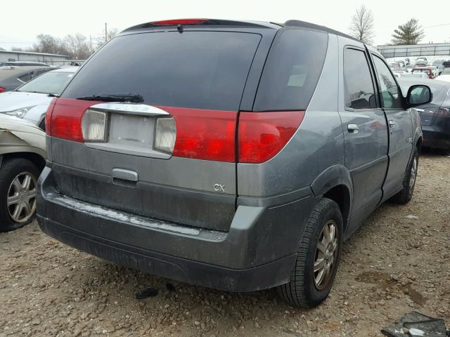 3G5DA03E63S580302 - 2003 BUICK RENDEZVOUS GRAY photo 4