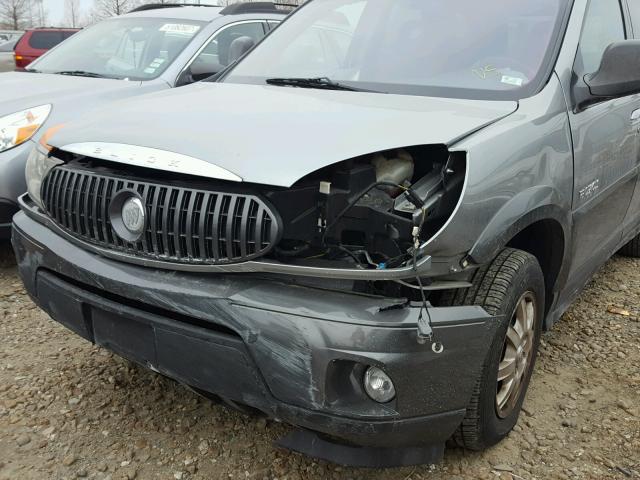 3G5DA03E63S580302 - 2003 BUICK RENDEZVOUS GRAY photo 9