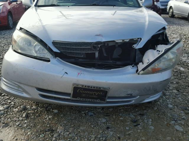 4T1BF32K12U536020 - 2002 TOYOTA CAMRY LE SILVER photo 10