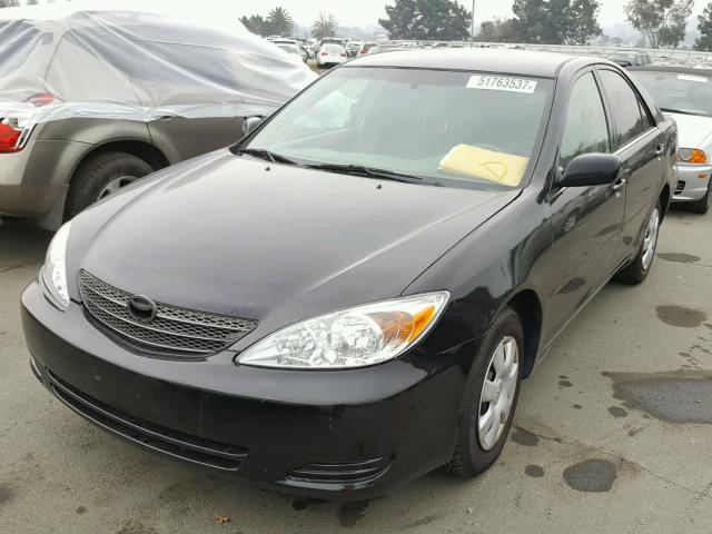 4T1BE32K23U210747 - 2003 TOYOTA CAMRY LE შავი ფოტო 2
