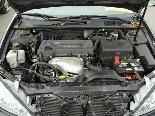 4T1BE32K23U210747 - 2003 TOYOTA CAMRY LE შავი ფოტო 7