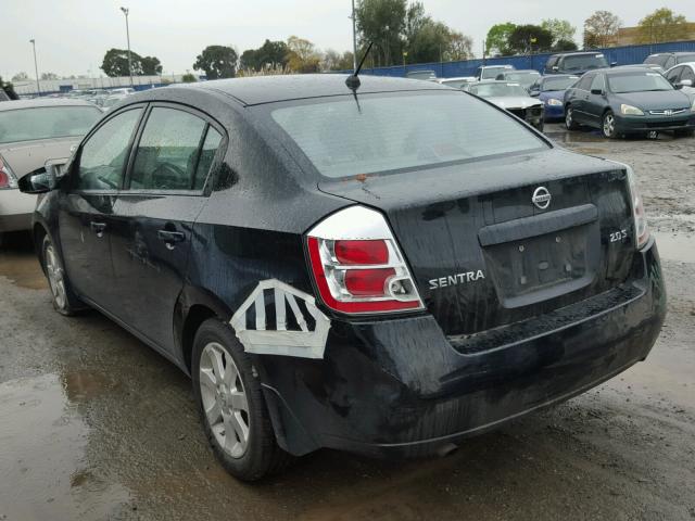 3N1AB61E07L667128 - 2007 NISSAN SENTRA 2.0 BLACK photo 3