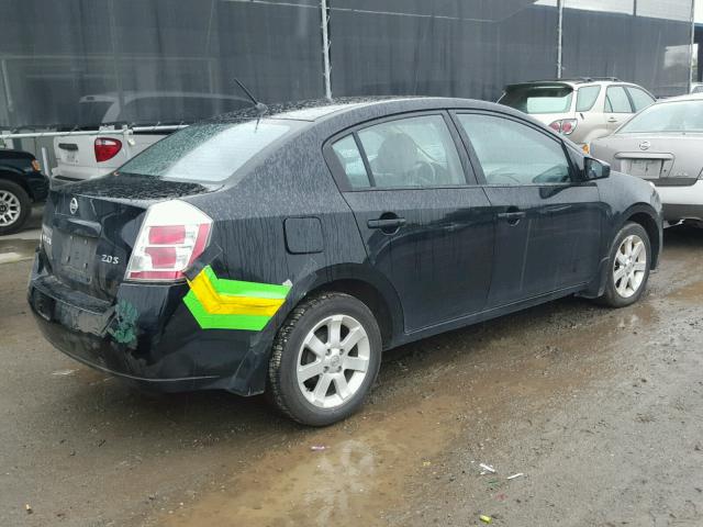 3N1AB61E07L667128 - 2007 NISSAN SENTRA 2.0 BLACK photo 4