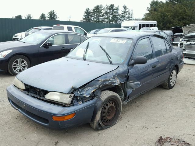 2T1AE04B1RC060180 - 1994 TOYOTA COROLLA BLUE photo 2