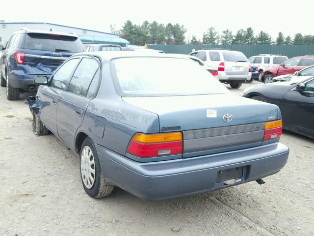 2T1AE04B1RC060180 - 1994 TOYOTA COROLLA BLUE photo 3