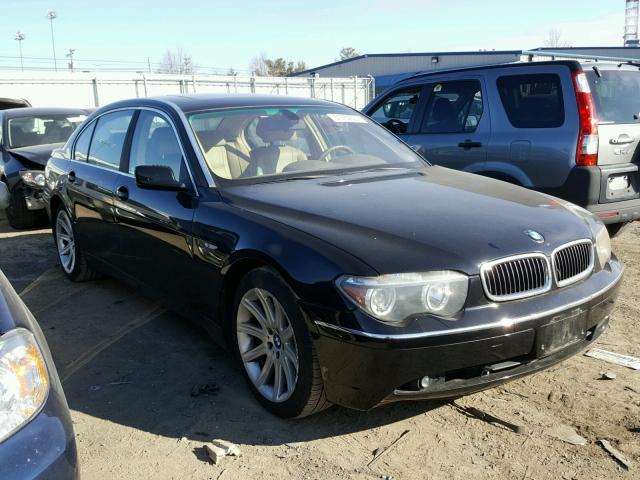 WBAGN63472DR05684 - 2002 BMW 745 LI BLACK photo 1