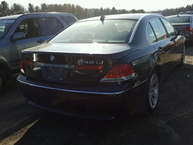 WBAGN63472DR05684 - 2002 BMW 745 LI BLACK photo 4