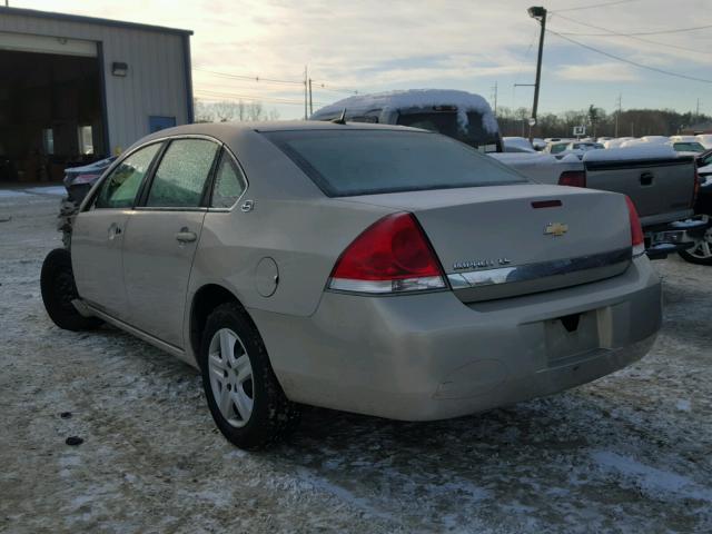 2G1WB58N789113567 - 2008 CHEVROLET IMPALA LS SILVER photo 3