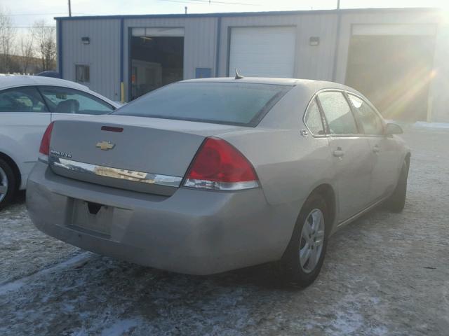 2G1WB58N789113567 - 2008 CHEVROLET IMPALA LS SILVER photo 4