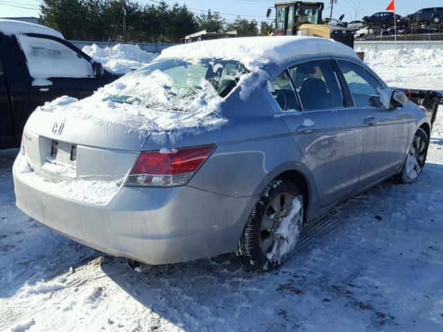 1HGCP26758A098894 - 2008 HONDA ACCORD EX SILVER photo 4