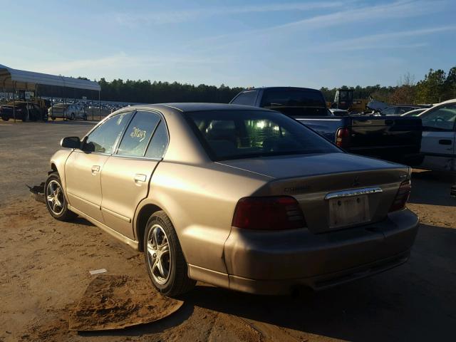 4A3AA46G4XE049497 - 1999 MITSUBISHI GALANT ES GOLD photo 3