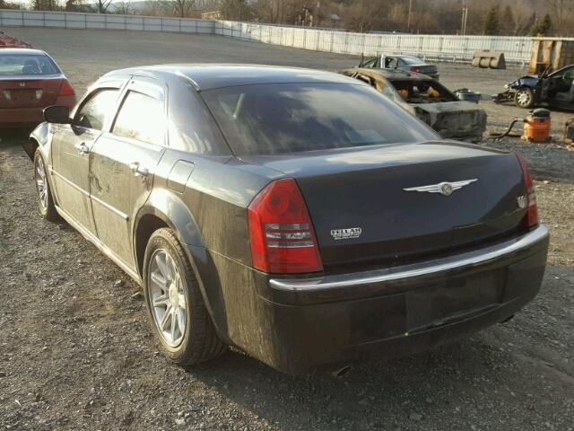 2C3KA63H56H320157 - 2006 CHRYSLER 300C BLACK photo 3