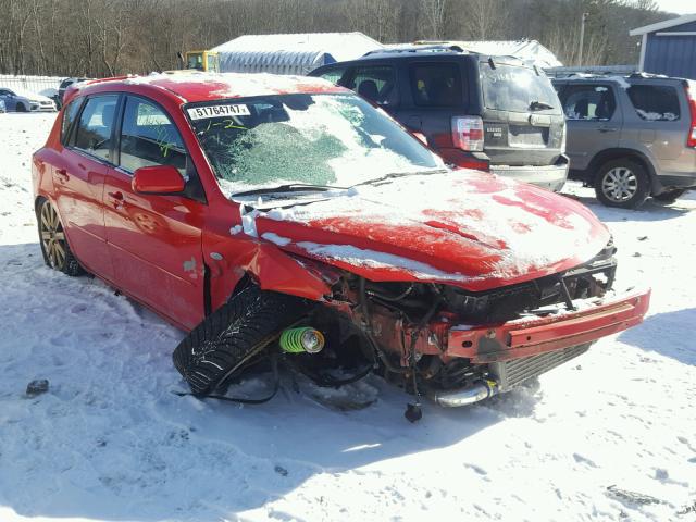 JM1BK34M181790397 - 2008 MAZDA SPEED 3 红色 照片 1
