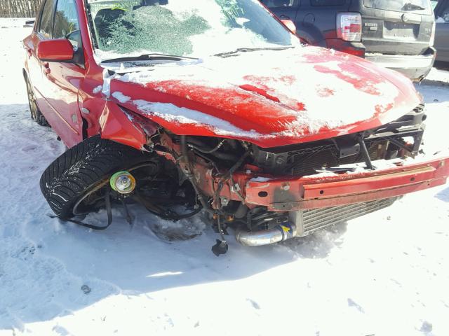 JM1BK34M181790397 - 2008 MAZDA SPEED 3 红色 照片 9