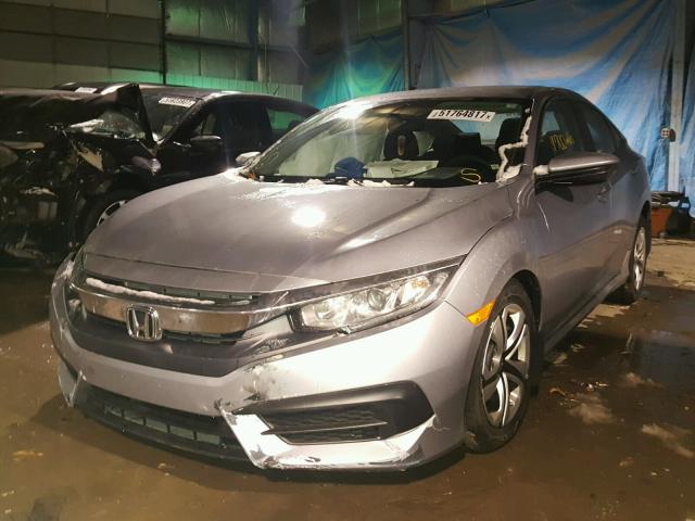 19XFC2F57GE042103 - 2016 HONDA CIVIC LX BLUE photo 2