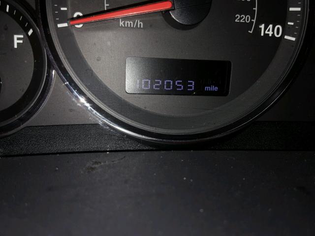 1J8HG48K99C501100 - 2009 JEEP COMMANDER BLACK photo 8