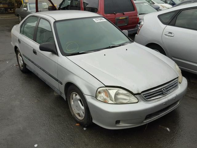 1HGEN164XYL000347 - 2000 HONDA CIVIC GX SILVER photo 1