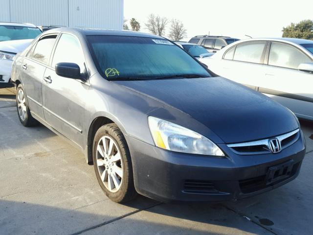 1HGCM66327A020178 - 2007 HONDA ACCORD LX GRAY photo 1