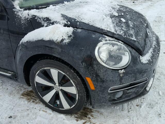 3VWVS7AT9DM684676 - 2013 VOLKSWAGEN BEETLE TUR BLACK photo 9