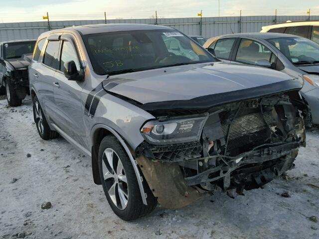 1C4SDJCT3FC837678 - 2015 DODGE DURANGO R/ GRAY photo 1