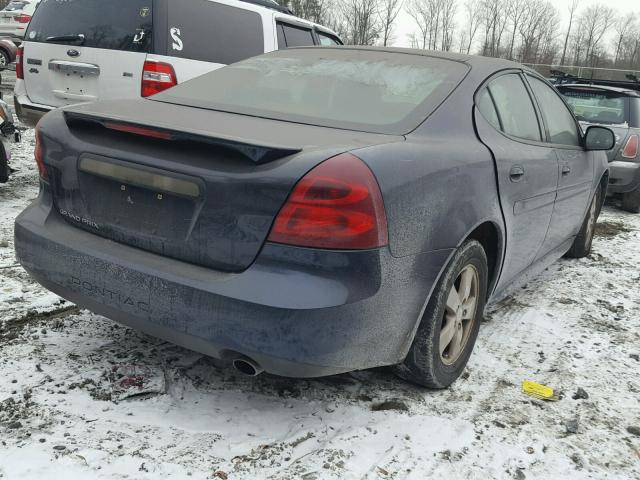 2G2WP552281137264 - 2008 PONTIAC GRAND PRIX BLUE photo 4