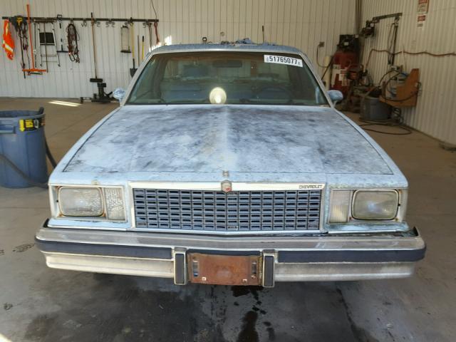 1W80U8K502692 - 1978 CHEVROLET EL CAMINO BLUE photo 9