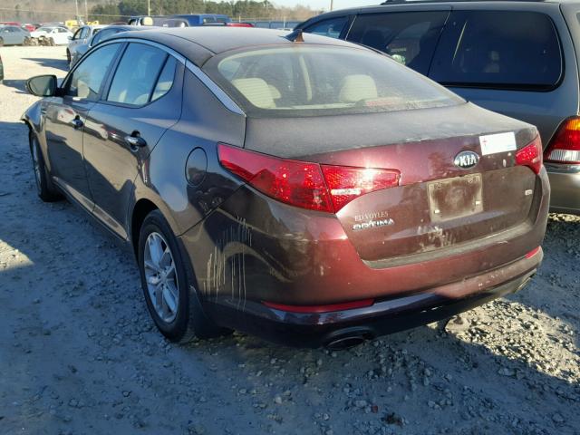 5XXGM4A73DG188667 - 2013 KIA OPTIMA LX BLACK photo 3