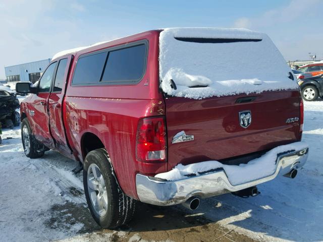 1C6RR7GT1ES219462 - 2014 RAM 1500 SLT RED photo 3