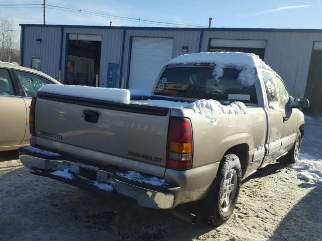 2GCEC19T2X1213322 - 1999 CHEVROLET SILVERADO BEIGE photo 4